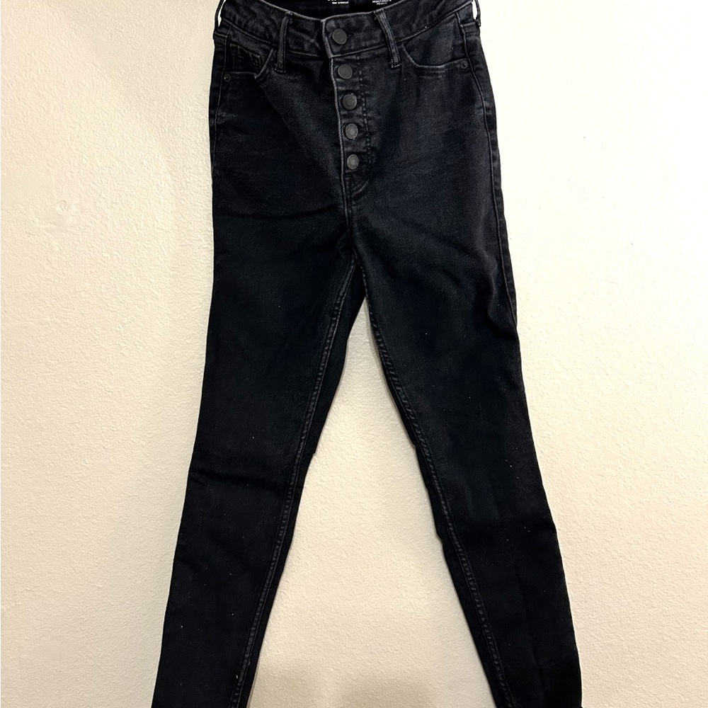 Old Navy High Rise Black Skinny Jeans – Women’s Size 4